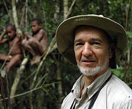 Jared Diamond in the field